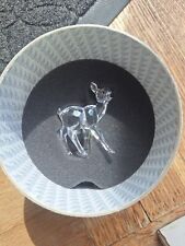 Swarovski deer silver for sale  SLEAFORD