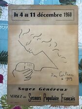 Affiche 1960 cocteau d'occasion  Montélimar