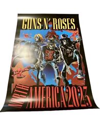 Usado, Pôster oficial 2023 Guns N’ Roses North American Tour merch Axl Slash Duff comprar usado  Enviando para Brazil