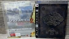 PS3 Uncharted 2 Steelbook Case Game Among Thieves Limited Edition Collectors Box for sale  Shipping to South Africa