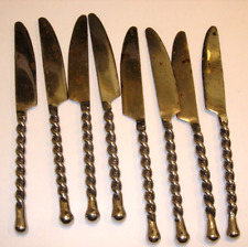 Talheres torcidos Gourmet Settings prata lágrima aço inoxidável 8 facas de jantar 18/10 comprar usado  Enviando para Brazil