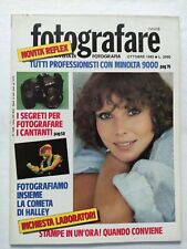 Fotografare ottobre 1985 usato  Italia