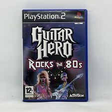 Guitar Hero: Rocks the 80's PS2 PAL 2007 Music Activision Muito Bom Estado Postagem Grátis, usado comprar usado  Enviando para Brazil