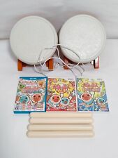 Wii/Wii U Taiko no Tatsujin TATAKON Controle de Bateria ×2 Software ×3 Conjunto Japão comprar usado  Enviando para Brazil