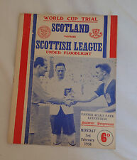 Scotland scottish league for sale  EDINBURGH