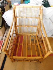 Wicker bamboo chair for sale  LIVERPOOL