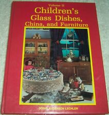 Platos de vidrio para niños, China y muebles, Vol. 2 Doris Anderson Lechler hc segunda mano  Embacar hacia Argentina