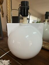 Abajur de mesa globo branco cerâmica vintage IKEA **RARO** design exclusivo! comprar usado  Enviando para Brazil