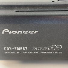 Pioneer cdx fm687 for sale  South Orange