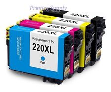 Tinta 4PK Hi-Yield BKCMY 220 XL para Epson XP320 420 424 WF2630 2650 2660 2750 2760 comprar usado  Enviando para Brazil