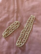Elasticated pearl necklace for sale  BURNLEY