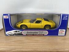 1/18 Anson Classic 1971 Lamborghini Miura SV pieza amarilla # 30302! segunda mano  Embacar hacia Argentina