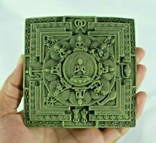 Telha de mandala tibetana artesanal: arte em resina, várias figuras de Buda, trabalho fino comprar usado  Enviando para Brazil