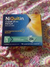 Niquitin 21mg clear for sale  WOLVERHAMPTON