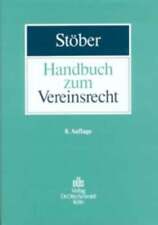 Handbuch zum vereinsrecht gebraucht kaufen  Stuttgart