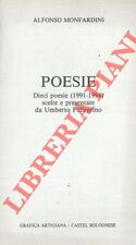 Poesia monfardini poesie. usato  Italia