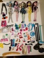 Huge Monster High 5 Doll Lot  w/ Many Accessories, Pets, Parts - Mattel 2008 for sale  Shipping to South Africa