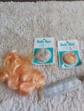 Vintage dolls hair for sale  NOTTINGHAM