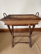 Vintage bamboo wicker for sale  ROYSTON