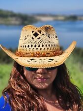Cowgirl woven hat for sale  Los Angeles
