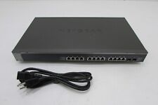 NETGEAR ProSAFE XS712T-100NES 12-Port 10GBase-T Gigabit Smart Managed Switch for sale  Shipping to South Africa