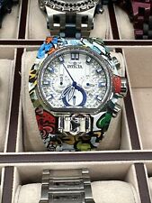 Invicta Masculino Bolt Zeus Magnum 52MM 32417 Aço Aqua Graffiti Sem Reserva!, usado comprar usado  Enviando para Brazil