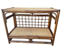 Vintage rattan shelf for sale  Salida