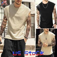 Men sleeveless casual for sale  USA