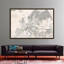 Europe Map Large Poster Prints Paintings Wall Art Photo Backdrops Decoration for sale  Shipping to South Africa