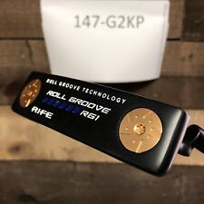 DEMO Rife Golf Roll Groove Technology RH RG1 Blade Putter (35 inch) 147-G2KP for sale  Shipping to South Africa