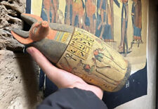 Tarros canópicos antiguos antigüedades (hijos de Horus) frascos para momificación raros BC, usado segunda mano  Embacar hacia Argentina
