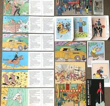 Tintin postcard greeting d'occasion  Expédié en Belgium