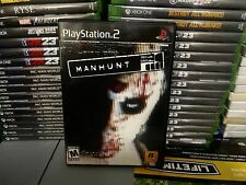 Manhunt Black Label (Sony Playstation 2, 2003) PS2 CIB completo com manual testado, usado comprar usado  Enviando para Brazil