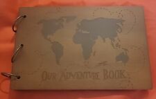 Álbum de fotos de libro de recortes de madera en 3D de nuestro libro de aventuras, diario de viaje retro  segunda mano  Embacar hacia Argentina