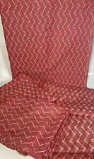 Red curtains pairs for sale  WICKFORD