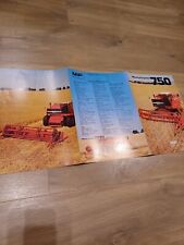 Prospectus tracteur moissonneu d'occasion  Saint-André-lez-Lille