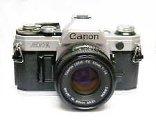 Used, CANON AE-1 + CANON FD 50mm F1.8 STANDARD LENS. CULT SLR.  A VERY CLEAN EXAMPLE. for sale  DORKING