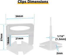 100 1.5mm clips for sale  Okemos