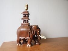 Vintage carved elephant for sale  TAVISTOCK