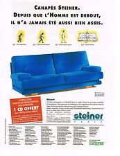 Publicite 1994 steiner d'occasion  Le Luc