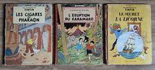 Lot hergé tintin d'occasion  Villard-Bonnot