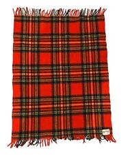 Tapete Foxford Nephin xadrez vermelho 100% lã franja lance cobertor Irlanda comprar usado  Enviando para Brazil