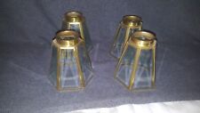 Brass beveled glass for sale  Carmel