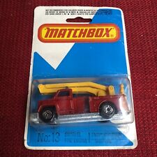 1977 Matchbox Lesney SuperFast No. Caminhão de bombeiros vermelho 13 snorkel novo na caixa comprar usado  Enviando para Brazil