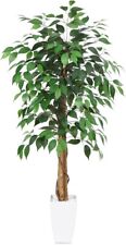 Kazeila Artificial Ficus Plant 120cm Tall Artificial Plant Indoor (1Pack) for sale  Shipping to South Africa
