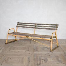Vintage slatted bench for sale  BURNTWOOD