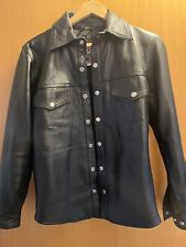 Men black leather for sale  LONDONDERRY