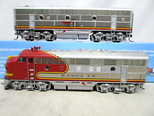 Broadway escala HO Santa Fe Warbonnet EMD F7 locomotiva a diesel conjunto AB LN OB som, usado comprar usado  Enviando para Brazil