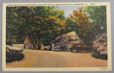 Cartão postal Giant Boulders, Smugglers Notch, Green Mountains Vermont VT (#8387) comprar usado  Enviando para Brazil