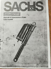 Sachs hydrocross manuale usato  Verona